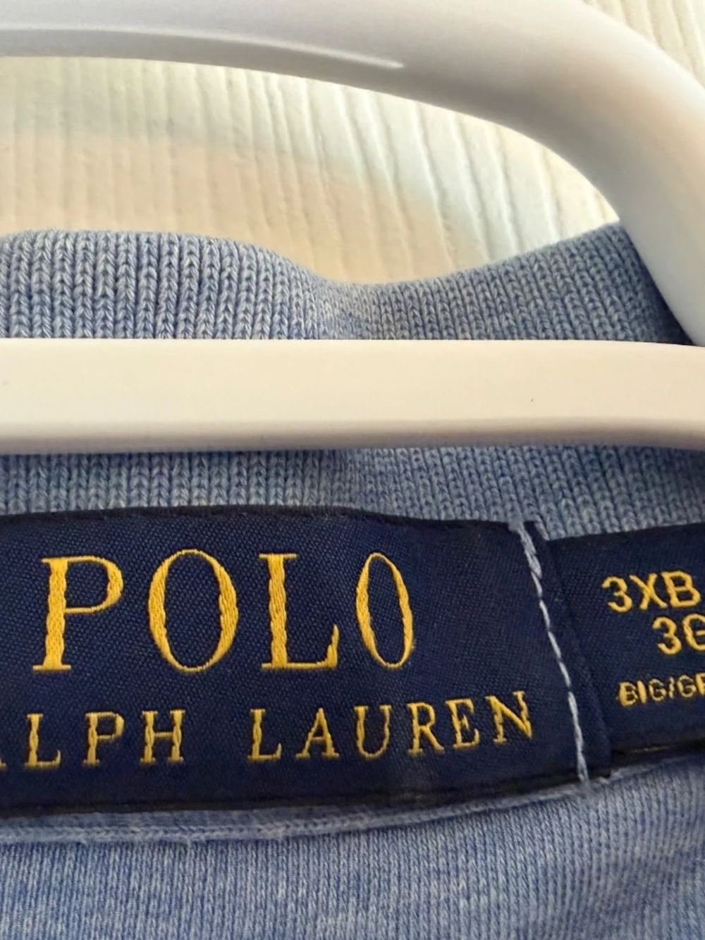 Men’s Ralph Lauren Big & Tall short sleeve polo shirt 3XB